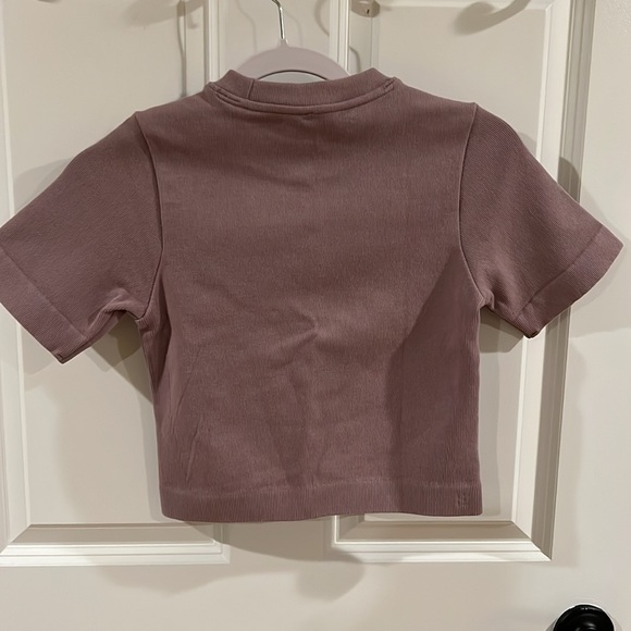 Blush crop top - cotton blend - Picture 2 of 2